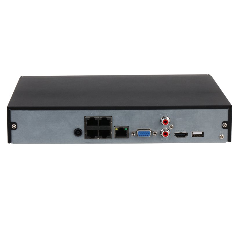 4-канално NVR записващо устройство Dahua NVR4104HS-P-4KS3 - Image 2